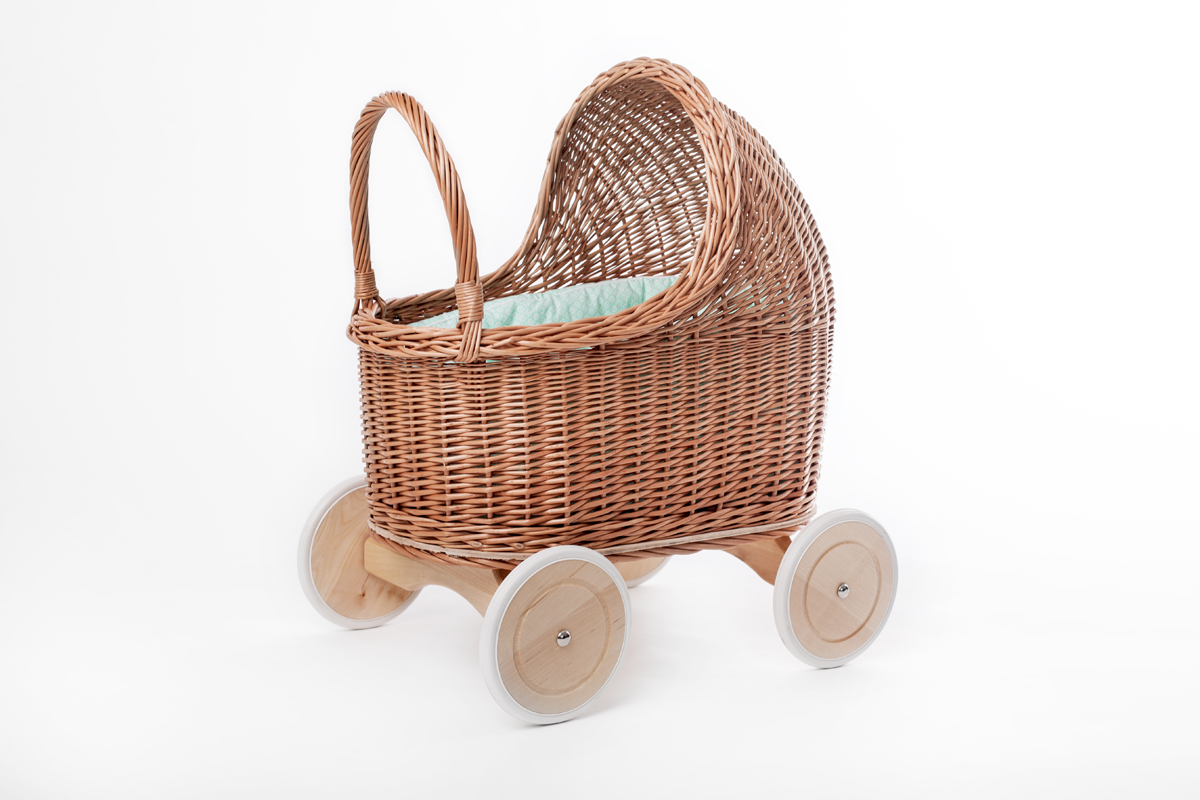 Wózek Amelie Natural/Mięta AME06 Wózek Amelie Natural/Mięta AME06